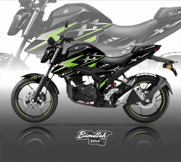 GIXXER FI DECAL Modified STICKER multi colour available
